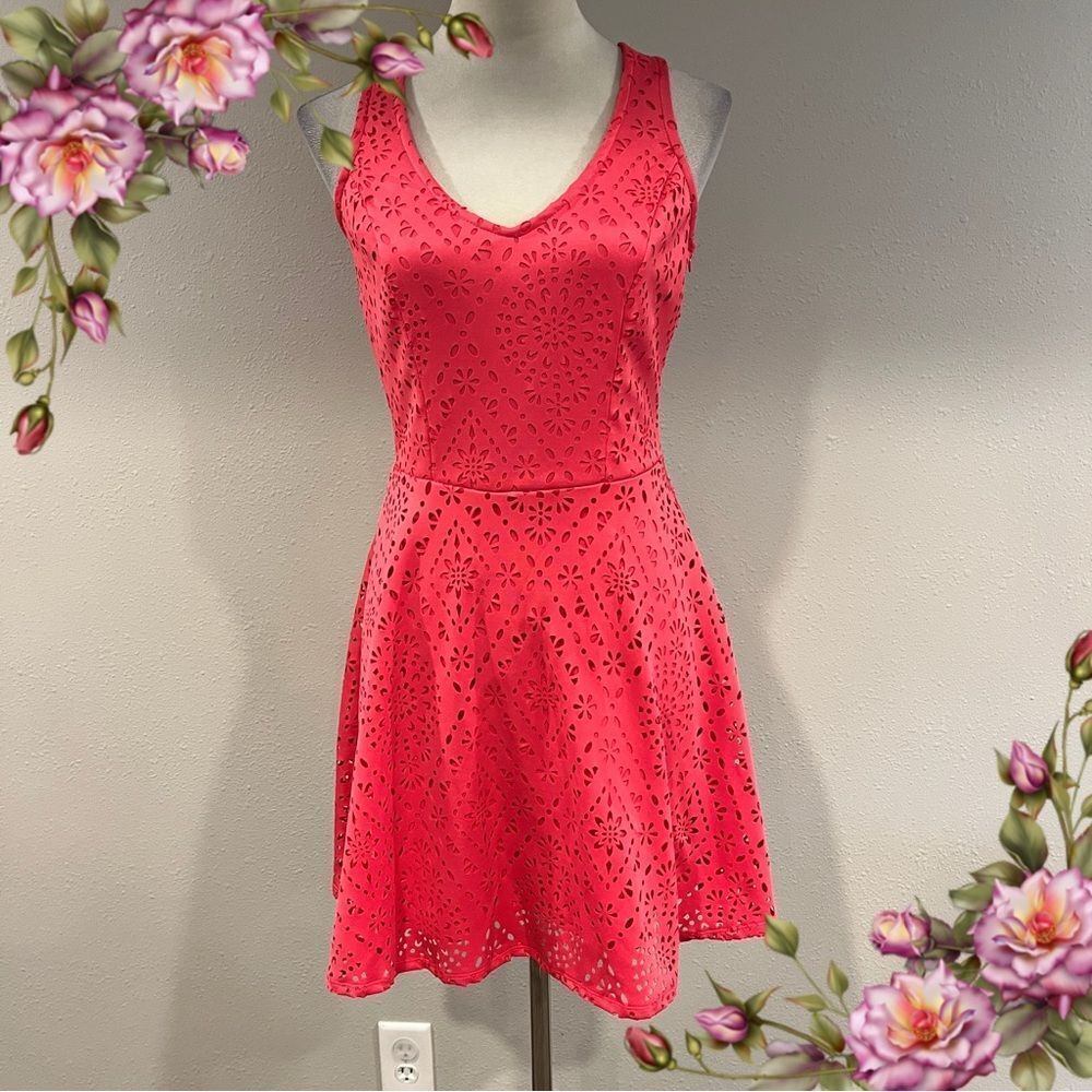 Candie’s pink Sleeveless mini Dress Size Junior’s 5‎